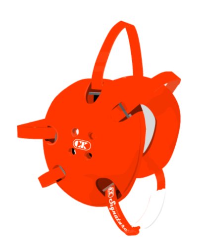 Cliff Keen Custom Signature Headgear - Orange/Orange