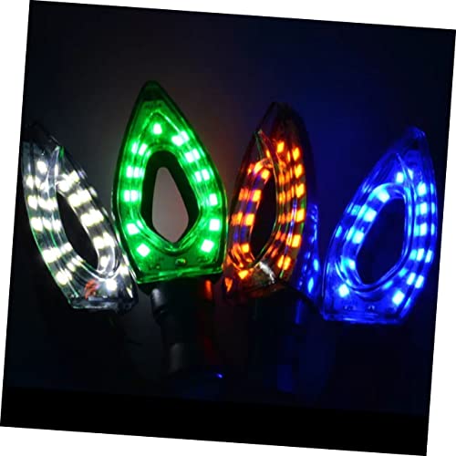 jojofuny 2 Peças Luz De Neblina LED Luzes De Sinalização De Motocicleta Luzes De Marcação Lateral Lu