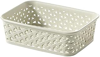 Curver My Style 2045070 A6 Plastic Basket Cream