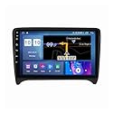 HURUMA Android 12 HD Doppel DIN Radio Für Audi TT 2006-2014 Mit GPS Navigation Wireless Carplay Und Android Auto Unterstützt Bluetooths Mit Mirror Link FM/WiFi/USB (Color : S2 2+32G)