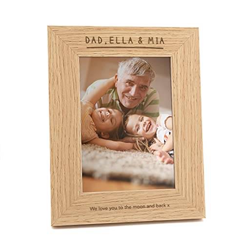 Personalised Daddy Photo Frame Personalised Daddy Gifts Dad Picture