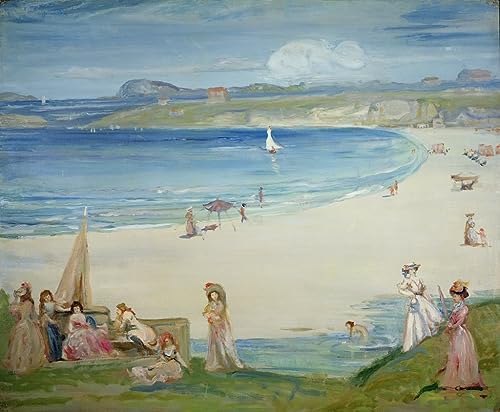 Art tableau Sables d'argent Charles Conder grande affiche sur toile pour habiller un mur vide