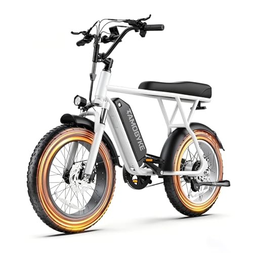 Tamobyke T63 Moped Electric Bike,Peak 750W Motor,20Mph,468Wh Battery Ebike image 2