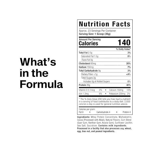 Image of Muscletech Grass-Fed Whey Protein Powder (Triple Chocolate, 1.8LB) - Whey Protein Smoothie & Milk Shake Mix Supports Muscle Gain & Recovery - 20g of Whey Protein for Women & Men - Non-GMO, Gluten-Free
