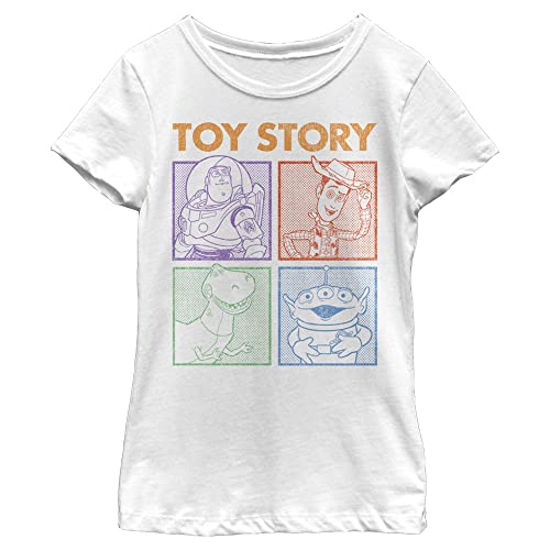 T-shirt Toy Story Disney fille parfait pour l'école et les loisirs