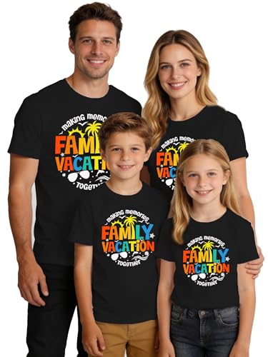 SUWATOIN Family Vacation Shirts Cruise Ship T-Shirts Summer Family Matching Outfits