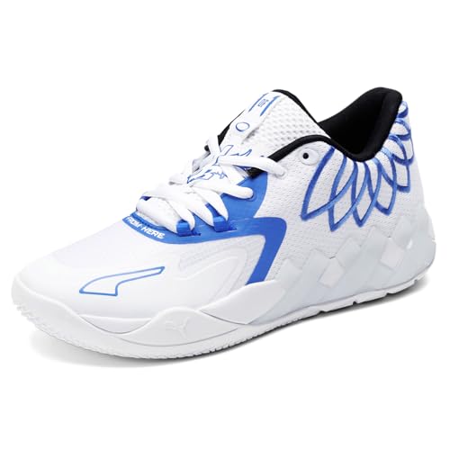 PUMA Mens Mb.01 X Lamelo Lo Basketball Sneakers Shoes - White - Size 16 M2