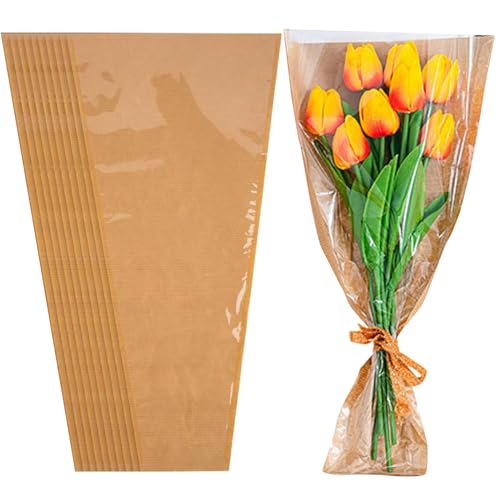 BOYYOEE �N���t�g�t�����[�u�[�P ���b�s���O�y�[�p�[�o�b�O �t���[�����X���[�u �E�F�f�B���O�A�a�����A���Ǝ��A�L�O���A��̓��M�t�g�A9.8x3.9x17.7�C���` 50��