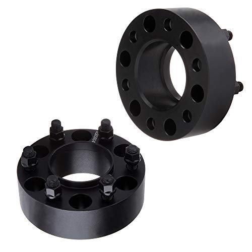ECCPP 2 pcs 2" 6 Lug Hubcentric Wheel Spacers 6x135mm to 6x135mm 87mm CB fits for Ford Expedition for Ford for F-150 for Lincoln Navigator for Lincoln Mark LT with 14x2 Studs