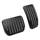 Das Pedalset ist einfach zu montieren, Entfernen Sie einfach die alte Pedalabdeckung und montieren Sie die neuen Aluminiumpedale.