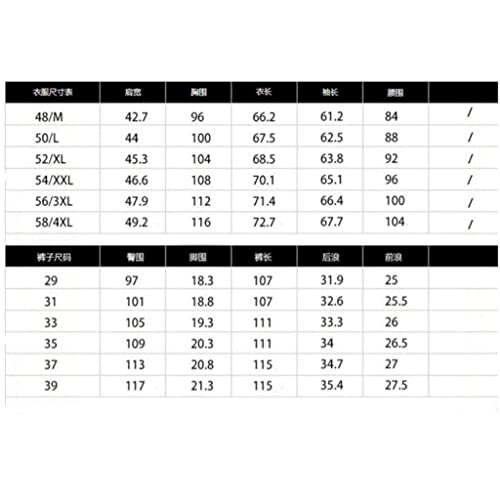ZHCHAO Schmaler Herren-Bankett-Anzug, koreanische Version, zweiteilig, Übergröße, Anzugjacke, Bräutigam, Hochzeitskleid – Bild 7