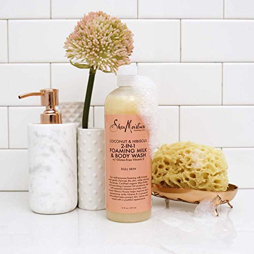 SheaMoisture Coconut & Hibiscus Foaming Milk &