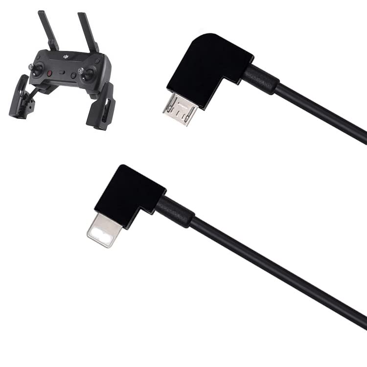 Micro USB Auf Lightning Kabel Für DJI Mavic Mini – 15 Cm, Zum Direkten Anschluss An IOS-Geräte