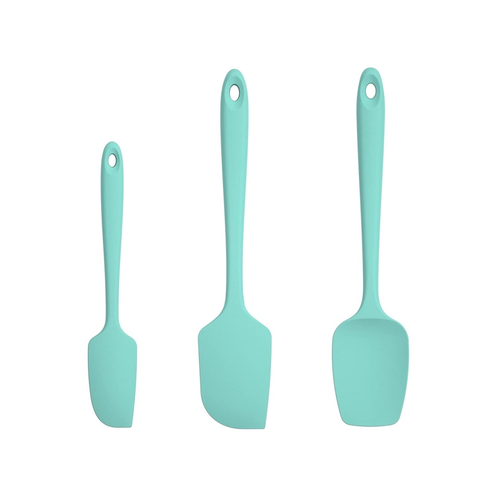 Spatule Patisserie 3 PIÈCES Cuisson Spatula Gâteau Petit Spatule Silicone Pâtisserie Spatule Spatule Glaçage Parfait pour la cuisson, la cuisson, la gratte et le mélange Spatule de Cuisine