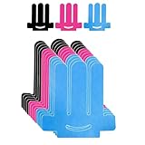 Hhaoysogd 12 Pcs Kinesiotapes Vorgeschnitten for Schulter, Wasserfestes kinesiotape für Schulter Schmerzlinderung, Original Baumwolle Schulter Tape, für Schulter Unterstützung&Sport(Schwarz+Blau+Rosa）