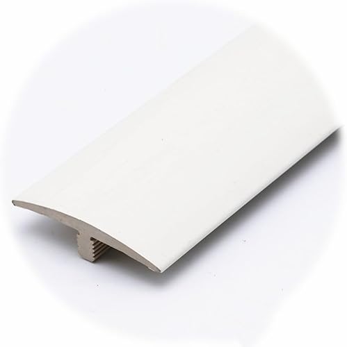 Tira de transición de suelo cortable, tira de umbral en forma de T, tira de transición de madera a azulejo, tiras de conexión de espacio para pisos,