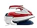 Produktbild Tefal FV9976 Freemove kabelloses Dampfbügeleisen (2600 Watt, extra Dampfstoß: 160 g/Min., Tankfüllmenge: 250 ml) rot/weiß
