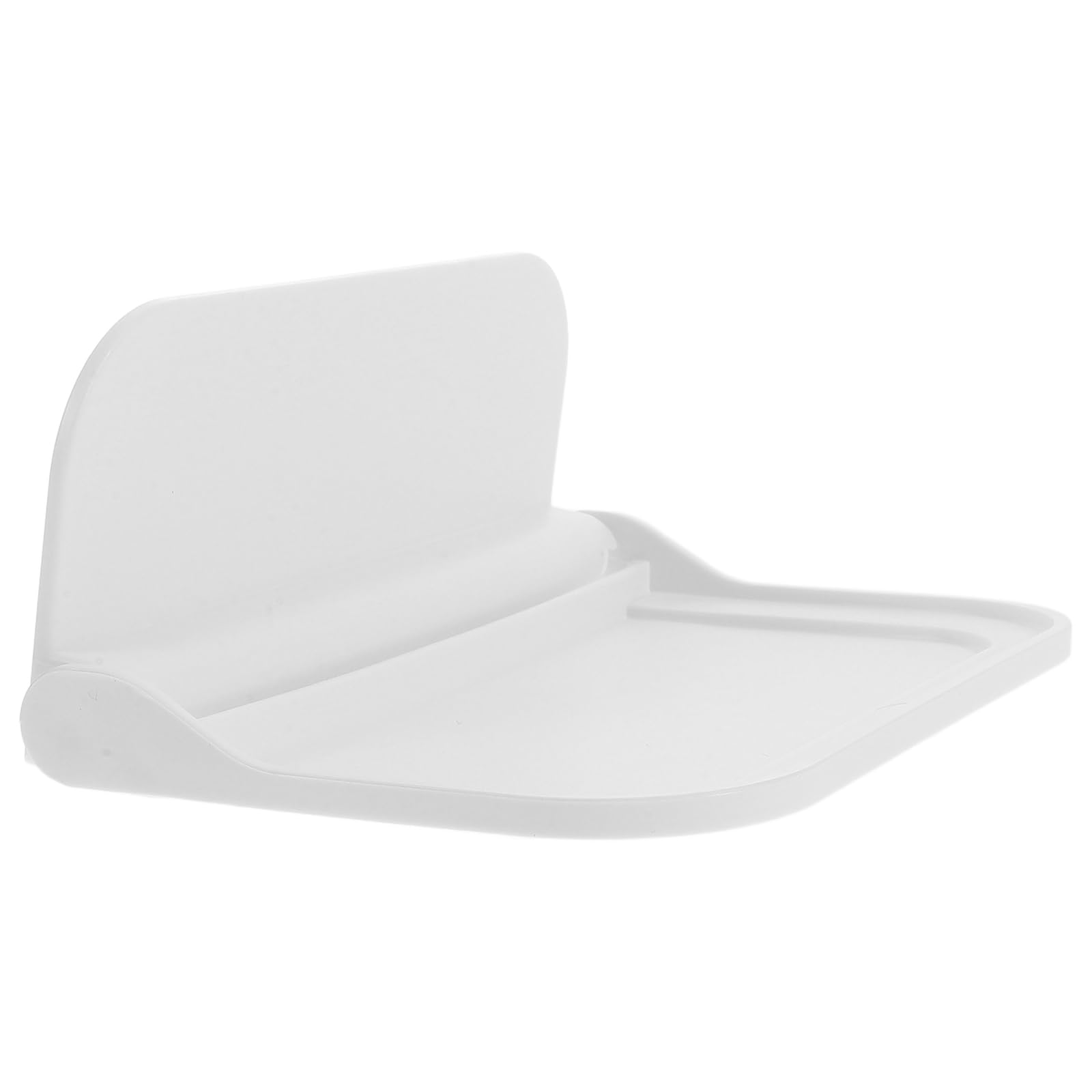 Cabilock 1 Floating Shelf Foldable Wall-Mounted Shelf Shower Caddy Storage Rack White FW3021234N8SD36