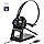 Bluetooth Headset with AI Noise Cancelling Microphone, V5.3 Wireless Headphones with USB Dongle, Charging Station, Microphone Mute Switch, Wireless Headsets for Work
