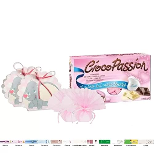 Scatoline Porta confetti Dumbo Ventaglio 20 pz +