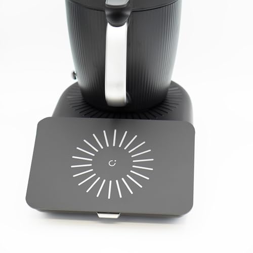 coolina Protezione display premium – Protezione per il display – su misura per Thermomix TM7 – Protezione – Protezione schermo – Copertura – Facile da applicare – in PMMA nero opaco
