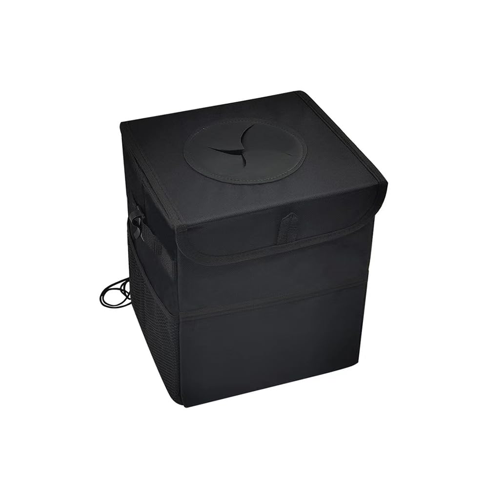 Poubelle de voiture étanche et pliable avec couvercle pour ASX