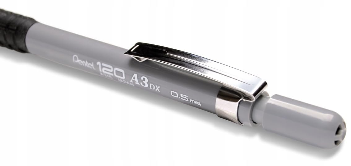 Pentel A300 ołówek sintony 120 A3, końcówka 0,5, szary