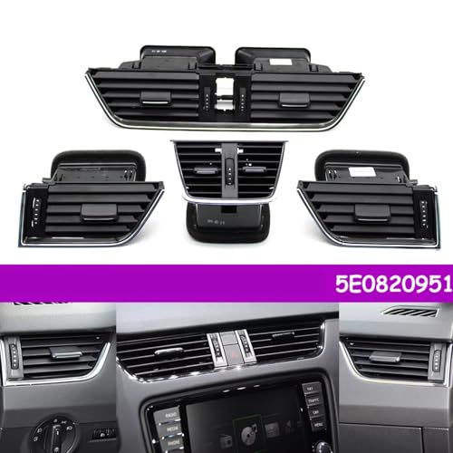 Rejilla de ventilación de salpicadero para Skoda Octavia 3: viajes cómodos 5