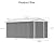 Patiowell 12 x 8 FT Outdoor Storage Shed, Large Metal Shed Storage with Lockable Doors and Steel Frame, Utility Tool Outside Storage Shed for Garden, Patio, Backyard, Gray
