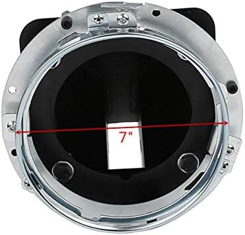 Miniatura 3 de TCT-MOTORPARTS 7" Cobertura de carenado delantero superior, parabrisas, faro con kits de montaje para Harley Dyna Street Bob, Low Rider, FXR