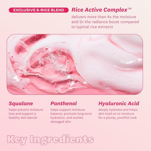 Image of THE FACE SHOP Rice Water Bright Milk & Jelly Double Cleanser, 2-in-1 Makeup Remover & Face Wash, Hydrating, Moisturizing, Korean Skin Care, Vegan, 6.4 fl. oz.