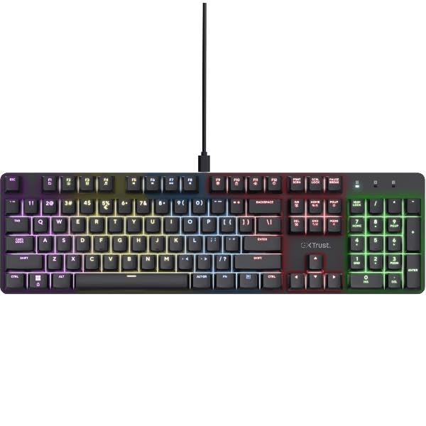 Trust Gaming GXT 871 Zora Teclado mecánico Italiano QWERTY