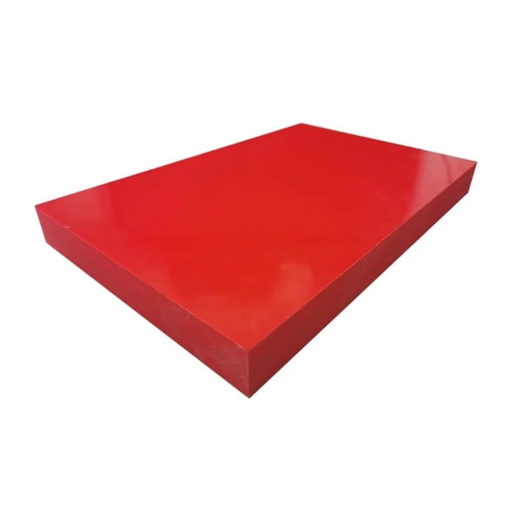Pannello in plastica fenolica 1 pezzo Pannello rosso GPO-3, Pannello in fibra di vetro GPO-3, Foglio resistente al calore GPO-3 rosso 200 * 250 mm, Laminato in resina poliestere insatura(200x250x2mm)