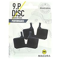 Magura MT Original Fahrrad Hydraulische Scheibenbremsen Ersatz Disc Bremsbeläge MT 5 7 Trail I Brake Pads I MTB I Ebike I Tour I (9.P (4 Kolben) Grau Performance)