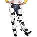 Cowboy Cowgirl Jessie Chaps Adult Halloween Costume Accessory White