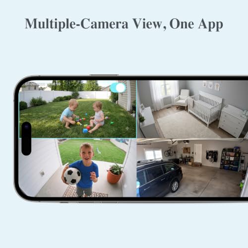 Image of Sense-U Smart Baby Camera, Motion & Sound Detection, Rechargeable Battery