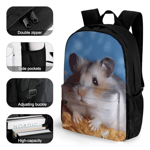 Mochila deportiva ligera para senderismo y viajes miniatura 3