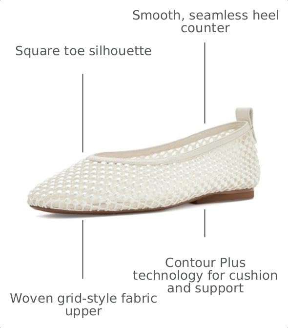Image of Naturalizer Women's 27 Edit Carla5 Slip-On Shoe, Soft Textile Upper, Leather Insole