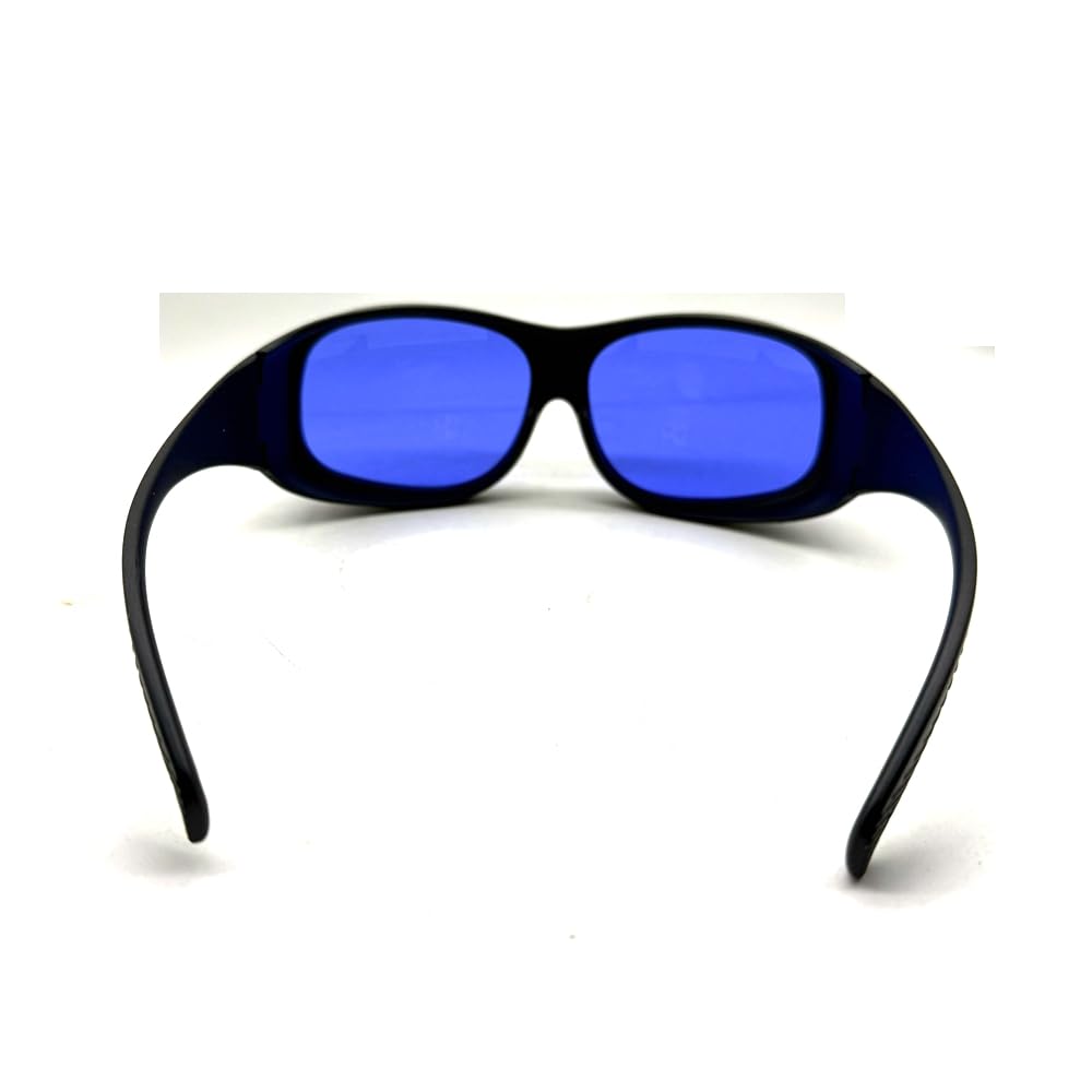 OD4+ żółte światło laserowe ochronne Googles 585nm-595nm laserowe okulary ochronne
