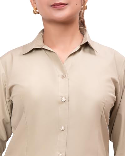 Image of ESTA Women Full Sleeve Stylish Western Official Formal Shirts Regular fit Shirts for Women