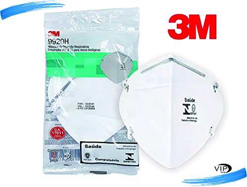 Máscara Hospitalar 3M N95 Pff2 9920h Certificada Proteção Anvisa *