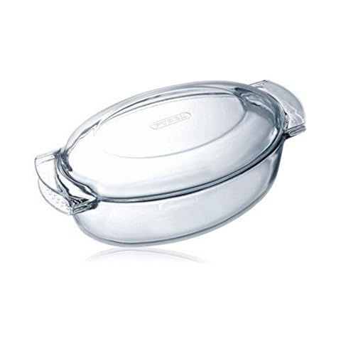 Pyrex 5.8L Glass Casserole Roasting Dish Cover
