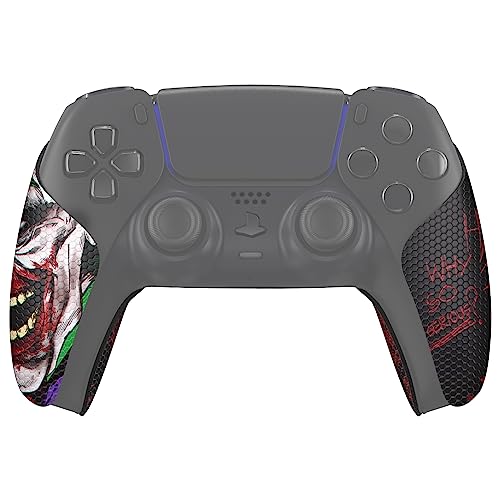 eXtremeRate PlayVital ps5�R���g���[���[�ɑΉ����銊��~�ߊ��z���O���b�v�Aps5�R���g���[���[�ɑΉ�����v���ȃe�N�X�`���[�h���H�̃\�t�g���o�[�p�b�h�n���h���O���b�v�X�e�b�J�[�y�s�G��Hahaha�z