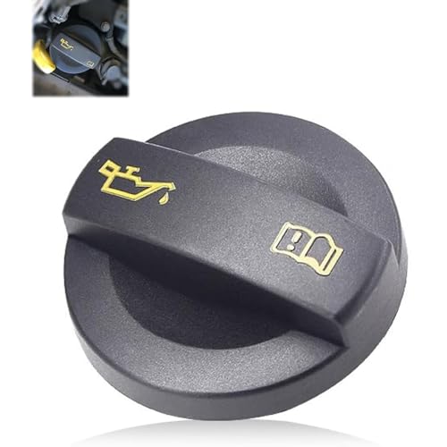 04E103485A Car Petrol Engine Oil Filler Cap for Audi A3 A4 A5 Q3 Seat Ibiza Leon Skoda Octavia for VW Jetta Passat Polo Tiguan Golf MK7 2014－2017 1.0 1.2 1.4 1.6