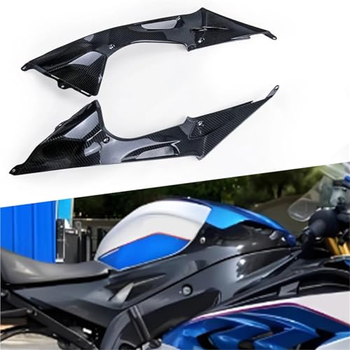 Ailettes de carénage en carbone pour réservoir de moto BMW HP4 2009-2014