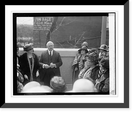 Historic Framed Print, Weeks, Key Tablet unveiling, 4/21/24, 17-7/8" x