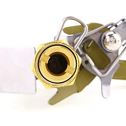 Image of Adjustable Rotary Sprinkler Head, 1 /2 Inch Zinc Alloy Irrigation Sprinkler for Lawn and Garden, 360 Degree Coverage Watering Sprayer with 10-18 Meter Range