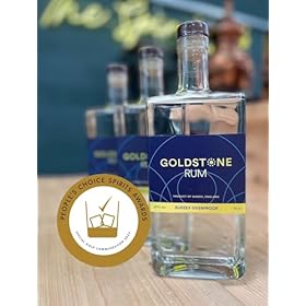 Buy Goldstone Rum Sussex Overproof 57% ABV – 70cl of Bold & Funky British-Made Spirit – Twelve Green Bottles
