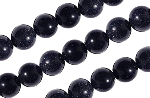 Perles grès bleu or parfaites pour créer vos bracelets de soirée et bijoux d'été