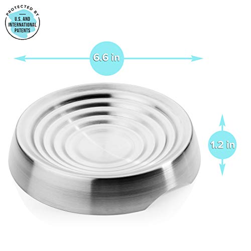 Catguru VINEEN Cat Bowls, Whisker Stress Free Cat Food Bowl, Reliefs Whisker Fatigue, Wide Cat Bowl, Non Slip Cat Food Bowls, Shallow Cat Dish, Cat Feeding & Watering Supplies thumb #3
